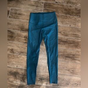 Fanka women’s Teal High-Waisted compression Leggings